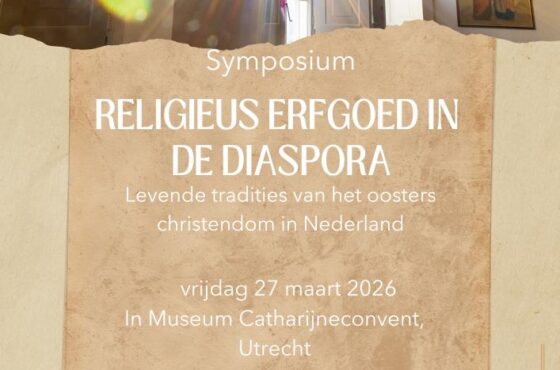 Religious Heritage in the Diaspora – 27 March in Utrecht